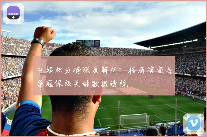 中超积分榜深度解析:格局演变与争冠保级关键数据透视